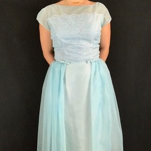 ❗️SOLD❗️50s/60s Sylvia Ann Formal Dress